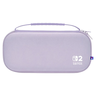 Nintendo Pochette fine résistante (lavande) pour Nintendo Switch 2 - Protège contre les rayures, intérieur doux
