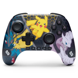 Nintendo Manette sans fil Advantage pour Nintendo Switch 2 (Pokémon : Méga-Évolutions) - Design iconique, Légère et confortable