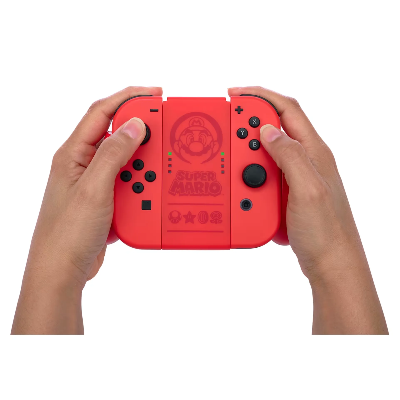 Nintendo Poignée confortable de Joy-Con (Super Mario - rouge)