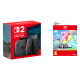 Nintendo Switch 2 + Kirby Air Riders - Console avec manette Joy-Con 2 droite et gauche grise - Capacité : 256 Go (UFS)