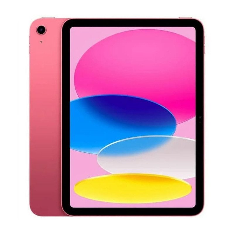 Apple iPad 10 -  pouces 10,9  Wi Fi + 5G - 64Go - Puce A14 Bionic - Rose - Garantie 1 an