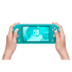 Nintendo Switch Lite (turquoise) - Sans adaptateur secteur - Console de jeu nomade - Capacité: 32 Go