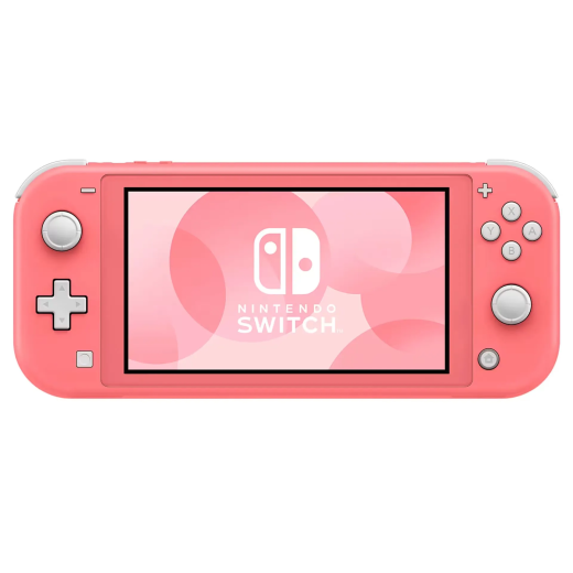 Nintendo Switch Lite (corail) - Sans adaptateur secteur - Console de jeu nomade - Capacité: 32 Go