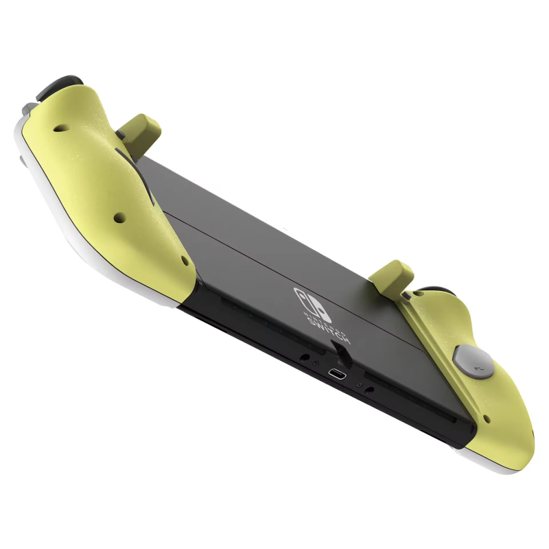 Nintendo Split Pad Compact (gris clair × jaune) pour Nintendo Switch, Nintendo Switch OLED