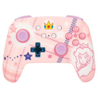 Nintendo Manette sans fil pour Nintendo Switch (Plaid Princesse Peach)