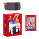 Nintendo Switch Pack Modèle OLED (blanc) Princess Peach: Showtime! - Console avec manette Joy-Con droite et gauche