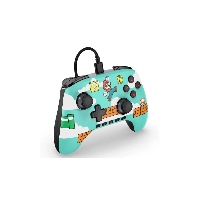 Nintendo Manette filaire Advantage pour Nintendo Switch 2 (Mario Time)