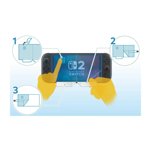 Nintendo Film de protection d'écran premium pour Nintendo Switch 2