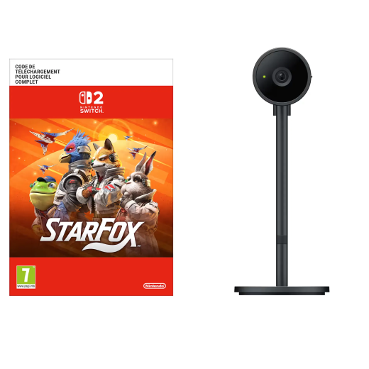 Nintendo CD jeu Star Fox pour Nintendo Switch 2 + Caméra Nintendo Switch 2