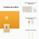 Apple iMac 24" Puce M1 256 Go SSD 8 Go RAM CPU 8 - GPU 7 - Jaune - Garantie 1 An