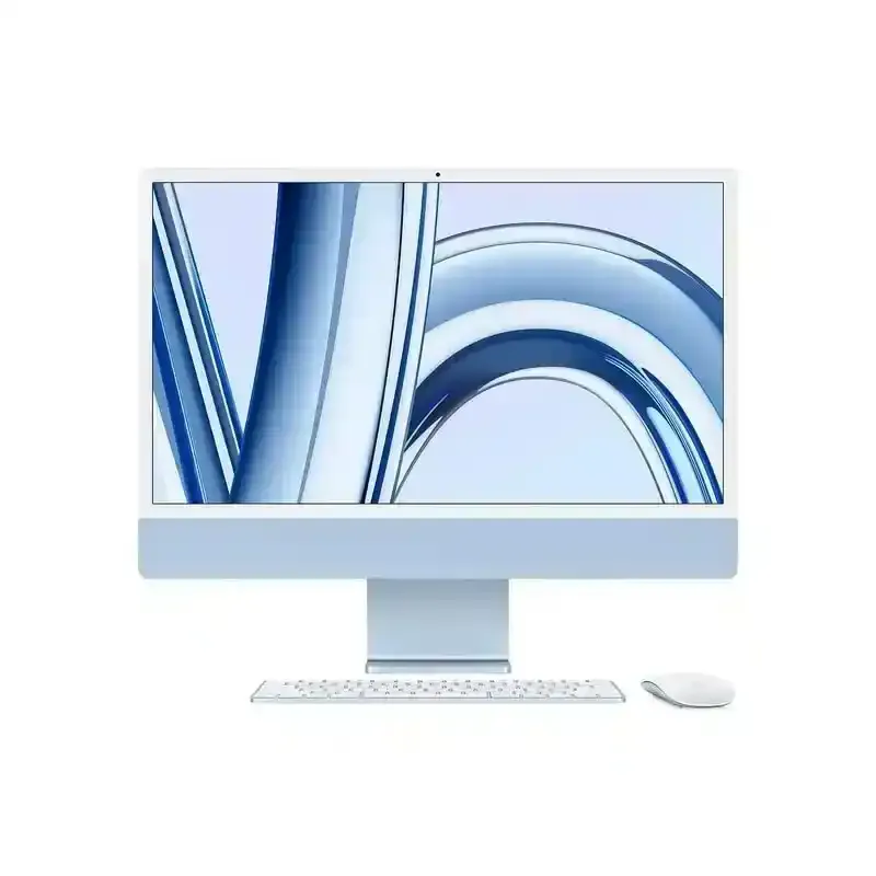 Apple iMac 24" Puce M3 256 Go SSD 8 Go RAM CPU 8 - GPU 8 - Bleu - Garantie 1 An