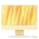 Apple iMac 24" Puce M4 256 Go SSD 16 Go RAM CPU 8 - GPU 8 - Jaune - Garantie 1 An