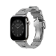 Apple Watch Bracelet Hermès - Signé Apple - Couleur Simple Tour Kilim Gris de 42 mm