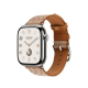 Apple Watch Bracelet Hermès - Signé Apple - 42 mm - Couleur Simple Tour Toile H Gold / Écru