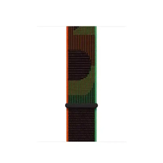 Apple Watch Bracelet - Signé Apple - 40mm  - Boucle Sport Black Unity - confortable - nylon tissé - 41 mm