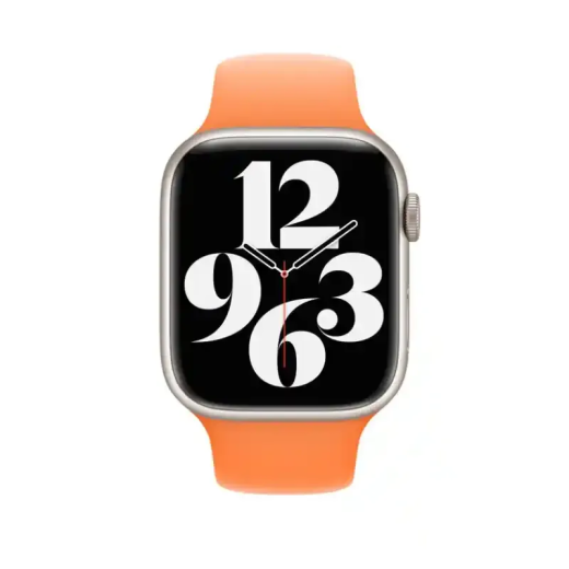 Apple Watch Bracelet - Signé Apple - 40mm  original - Sport Vitamine C S/M - confortable - Couleur Orange