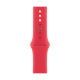 Apple Watch Bracelet - Signé Apple - 44mm  Original - Sport S/M souple - Couleur Rouge vibrante