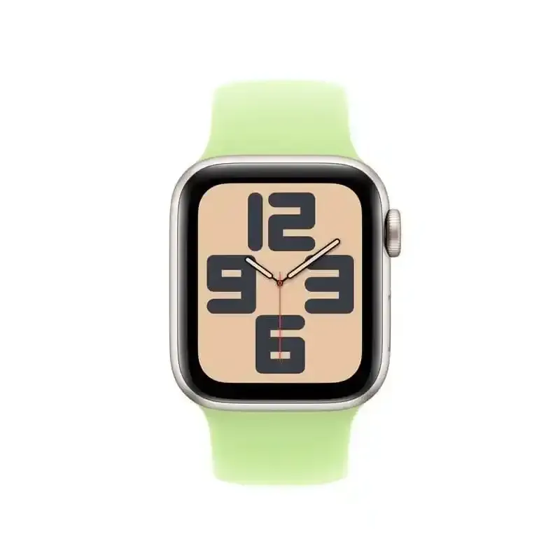 Apple Watch Bracelet - Signé Apple - Boucle unique - 40 mm - Taille 0 - Couleur lumière polaire