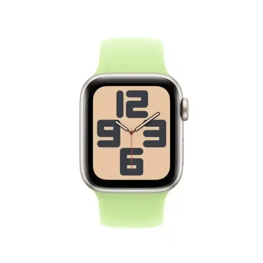 Apple Watch Bracelet - Signé Apple - Boucle unique - 40 mm - Taille 0 - Couleur lumière polaire