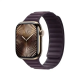 Apple Watch Bracelet - Signé Apple Original - Boucle à maillons magnétique 42 mm - S/M - Couleur mûre