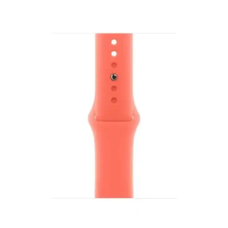 Apple Bracelet - Apple Watch - Signé Apple - Boucle Sport - confortable - Couleur tangerine 44 mm - S/M