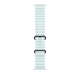 Apple Watch Bracelet - Signé Apple - Boucle 49 mm - Finition titane - anti-corrosion - Océan bleu glacier