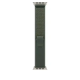 Apple Watch Bracelet - Signé Apple - Boucle Trail vert 49 mm - S/M - confort - Finition titane naturel