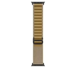 Apple Watch Bracelet - Signé Apple - Boucle Alpine 49 mm - Small - Finition titane noir - Sahara