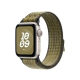 Apple Bracelet - Apple Watch - Signé Apple - Boucle Sport Nike - confortable - Couleur Vert / Gris 40 mm
