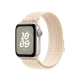 Apple Watch Bracelet - Signé Apple - Boucle Sport Nike - doux au toucher - Lumière stellaire / Rose 40 mm