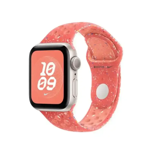 Apple Watch Bracelet - Signé Apple - Boucle Sport Nike 40 mm - S/M - finition mate - Couleur Tison magique