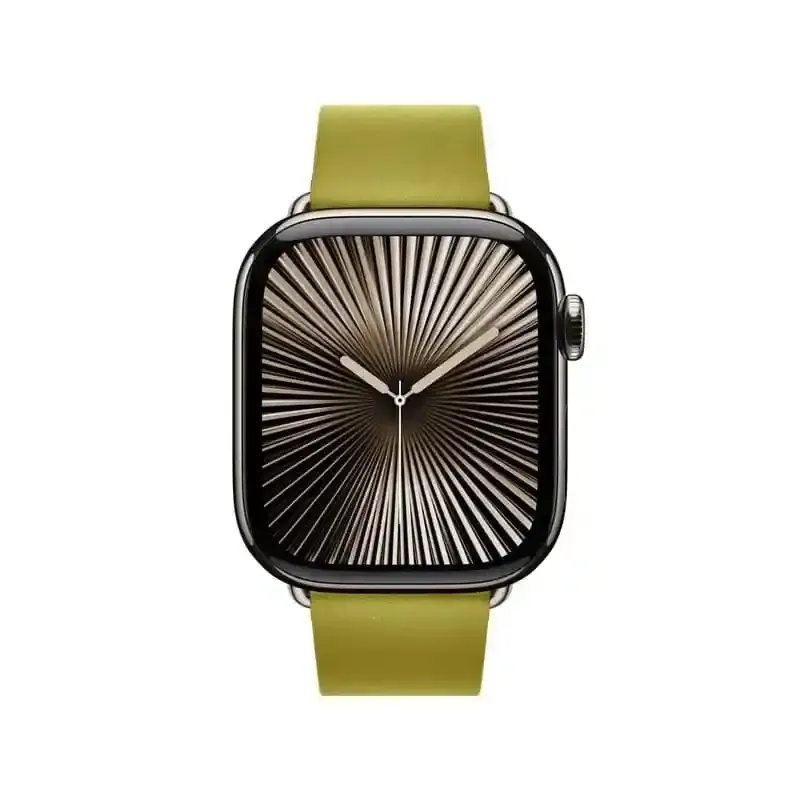 Apple Watch Bracelet - Signé Apple - Boucle moderne 42 mm - Small - Couleur chartreuse