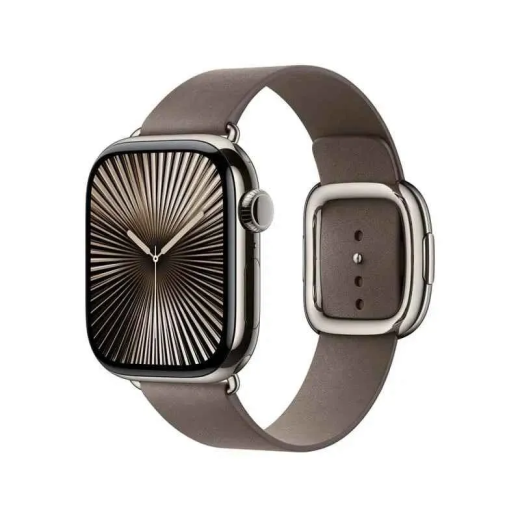 Apple Watch Bracelet - Signé Apple - Boucle moderne 42 mm - Small - Couleur taupe sombre