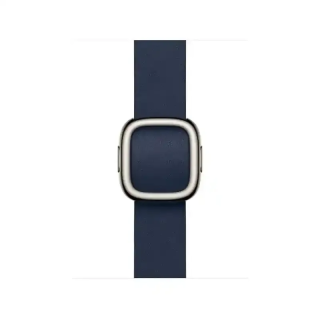 Apple Watch Bracelet - Signé Apple - Boucle moderne 42 mm - Small - Couleur bleu intense