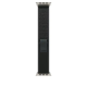 Apple Watch Bracelet - Signé Apple - Boucle Trail noir 49 mm - S/M - Couleur Finition titane naturel
