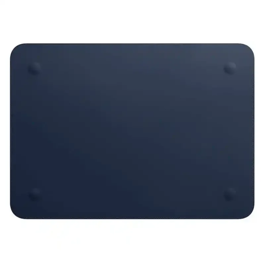 Apple Housse en cuir pour MacBook Pro 13 pouces - Signé Apple - Bleu nuit
