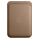 Apple Accessoire - Original Apple - Porte-cartes en cuir avec MagSafe pour iPhone - Taupe