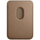 Apple Accessoire - Original Apple - Porte-cartes en cuir avec MagSafe pour iPhone - Taupe