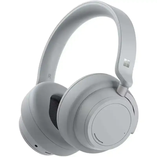 Microsoft Surface Headphones 2 - Casque Bluetooth à réduction de bruit Gris platine