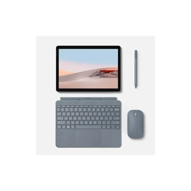 Microsoft Surface Clavier Type Cover Surface Go 2,  3 (Clavier AZERTY) Bleu glacier