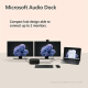 Microsoft Audio Dock - Haut-parleur/station d'accueil - USB-C - Certifié Microsoft