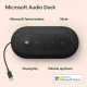 Microsoft Audio Dock - Haut-parleur/station d'accueil - USB-C - Certifié Microsoft