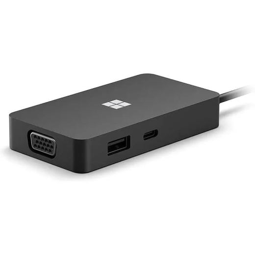 Microsoft Adaptateur Multiport USB Type C 5-en-1 Microsoft USB-C Travel Hub Noir