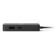 Microsoft Adaptateur Multiport USB Type C 5-en-1 Microsoft USB-C Travel Hub Noir