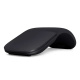 Microsoft Souris Arc Bluetooth Compatible Windows, Mac, Chrome OS - Noir