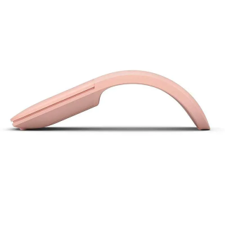 Microsoft Souris Arc Bluetooth Compatible Windows, Mac, Chrome OS - Rose Clair