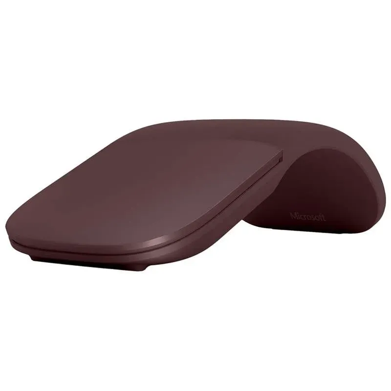 Microsoft Souris Arc Bluetooth Compatible Windows, Mac, Chrome OS - Bordeaux