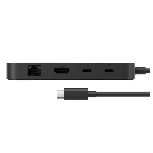 Microsoft Station d’accueil Surface USB4 entreprises compatible Windows, macOS - Noir