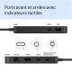 Microsoft Station d’accueil Surface USB4 entreprises compatible Windows, macOS - Noir