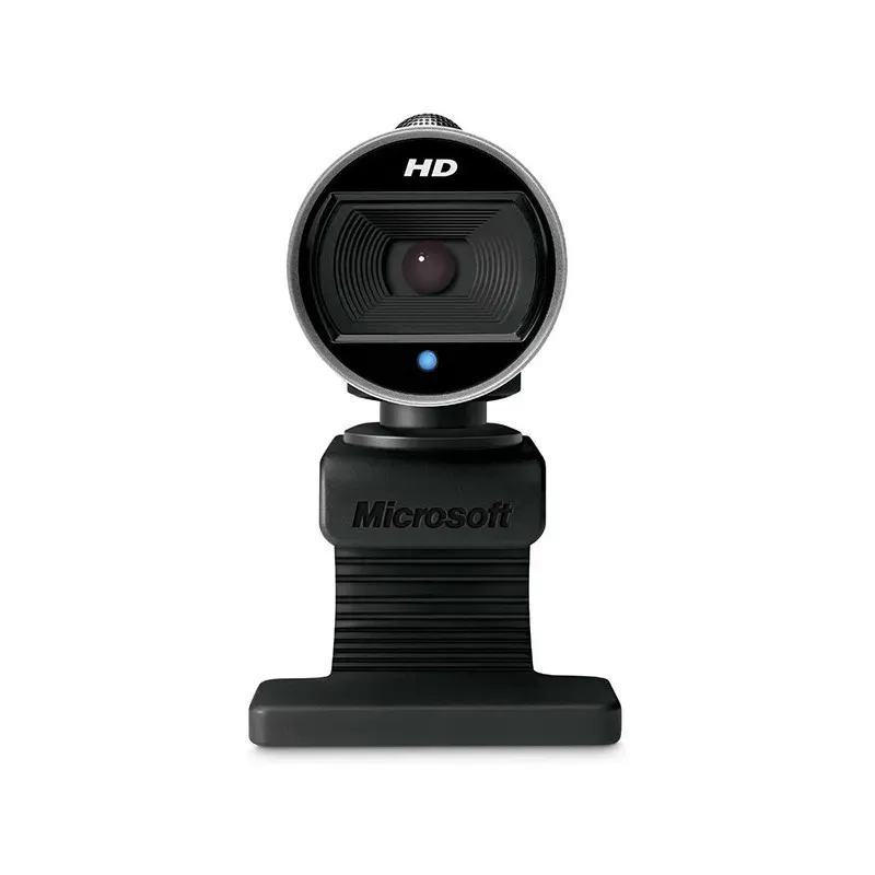 Microsoft LifeCam Cinema webcam 1280 x 720 pixels USB 2.0 Noir, Ram 1024 Mo Argent